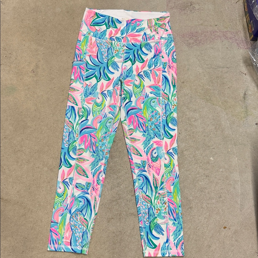 Lilly Pulitzer Luxletic White Leggings